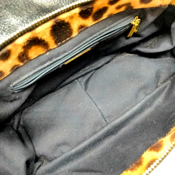Dolce & Gabbana Brown and Black Hand Bag Calf Leather